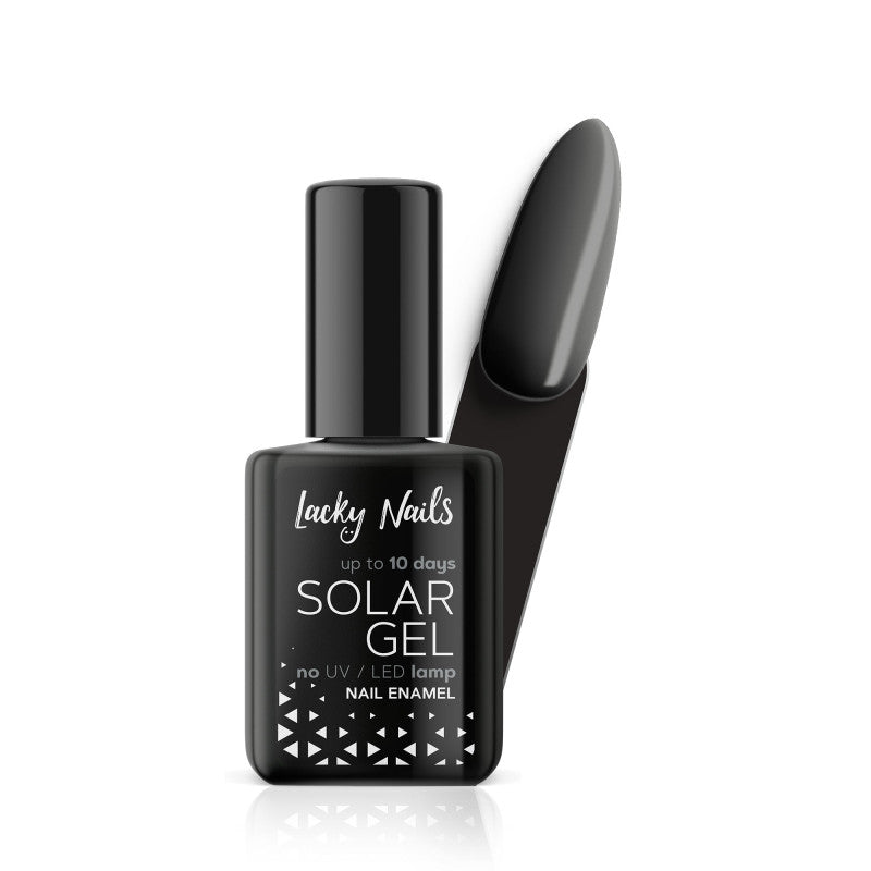 LACKY NAILS SOLAR GEL Nail polish, 15 Onyx 10ml