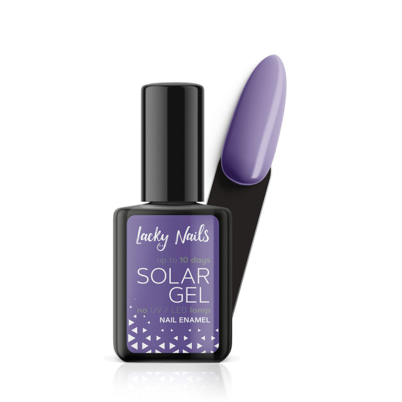 LACKY NAILS SOLAR GEL Nail polish, 24 Plum 10ml