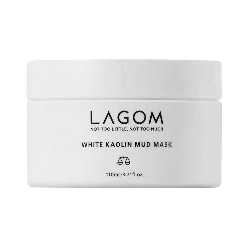 Lagom LAGOM WHITE KAOLIN Oczyszczająca maska z białą glinką do skóry mieszanej i tłustej 110 ml — Składniki i ocena