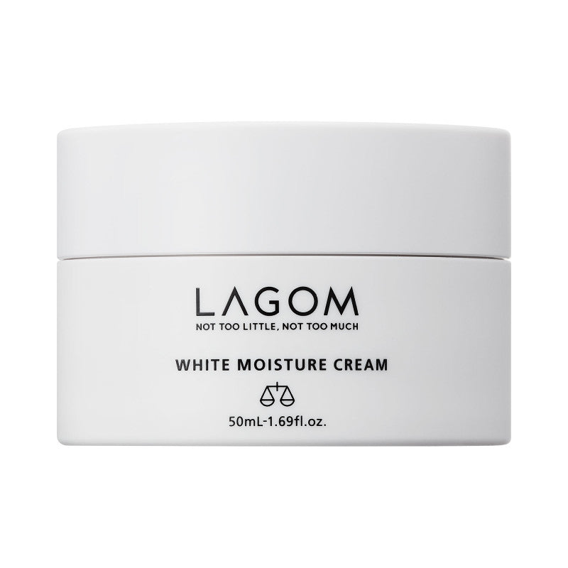 Lagom LAGOM WHITE Rozjaśniający krem nawilżający do skóry matowej i nierównomiernej 50 ml