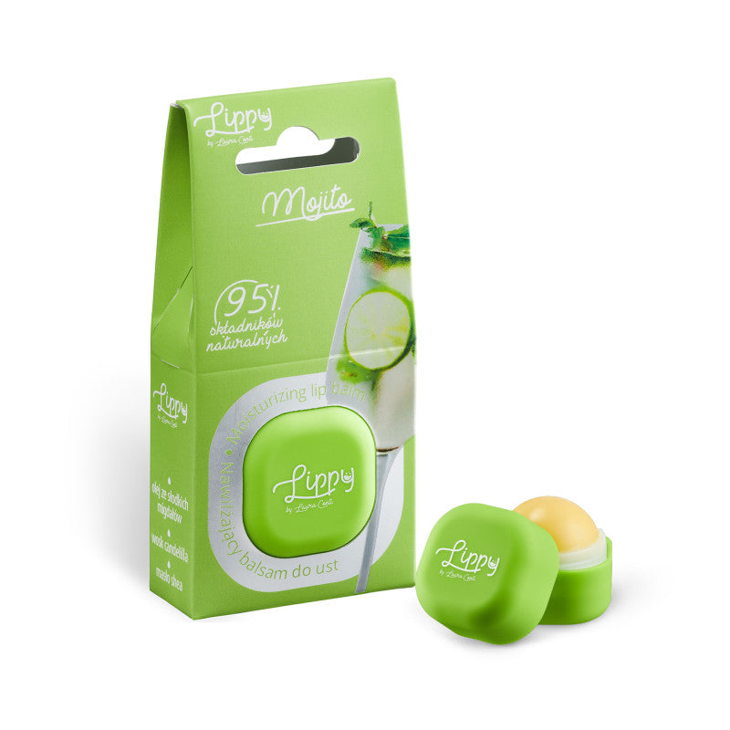 LAURA CONTI LIPPY DAY DRINKS Mega nawilżający żel do ust Mojito 6,3ml