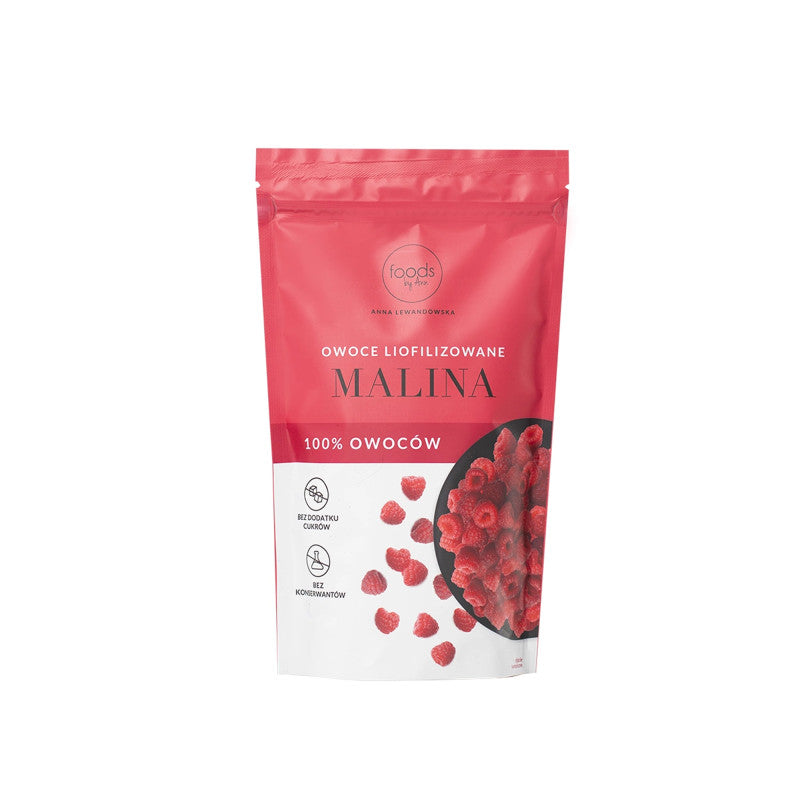 LEVANN FOODS BY ANN Owoce liofilizowane - malina 80 g