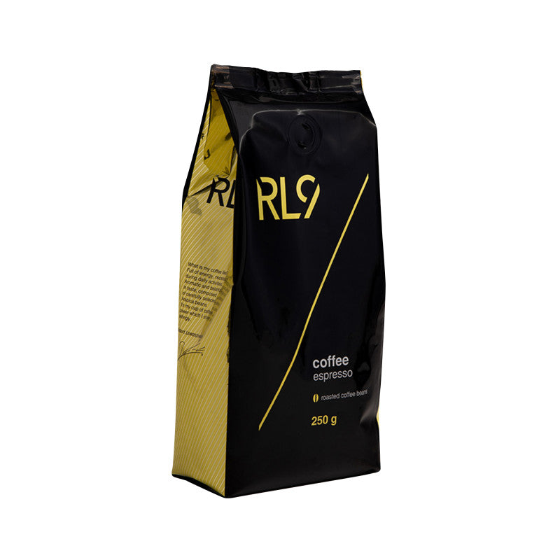 LEVANN RL9 COFFEE ESPRESSO ROASTED COFFEE BEANS Naturalna kawa palona 100% Arabika 250g