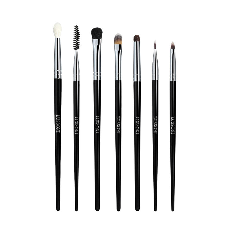 LUSSONI Eye Catching - 7 Pcs Professional Makeup Brush Set