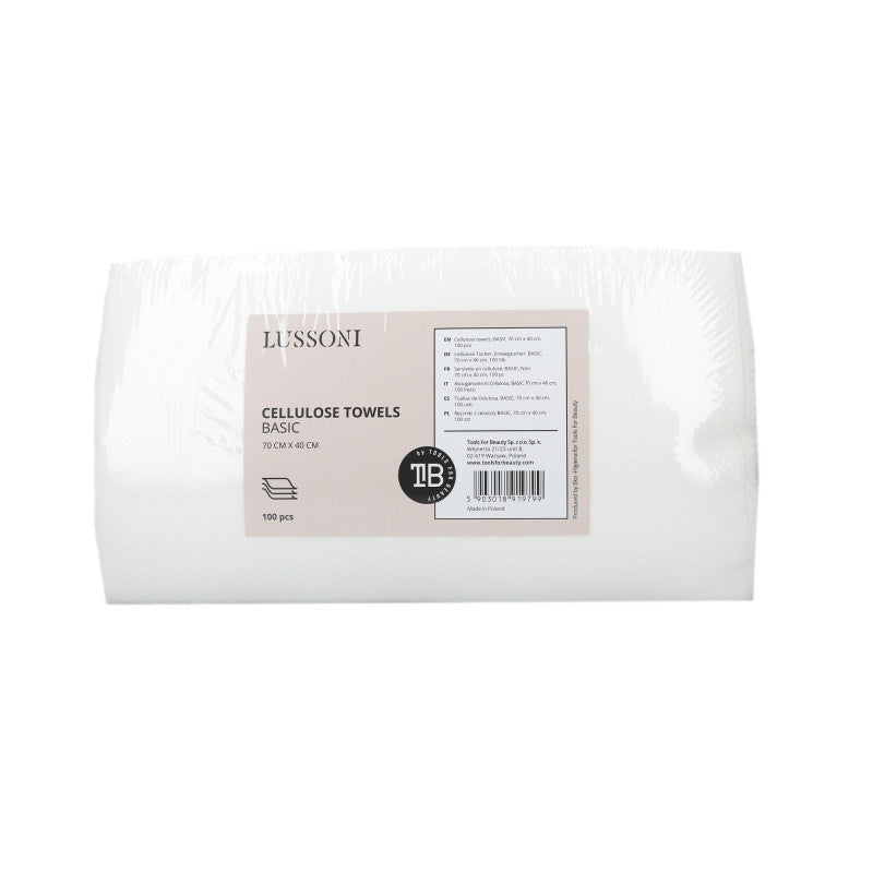 LUSSONI Cellulose towels BASIC, 70 cm x 40 cm, 100 pcs
