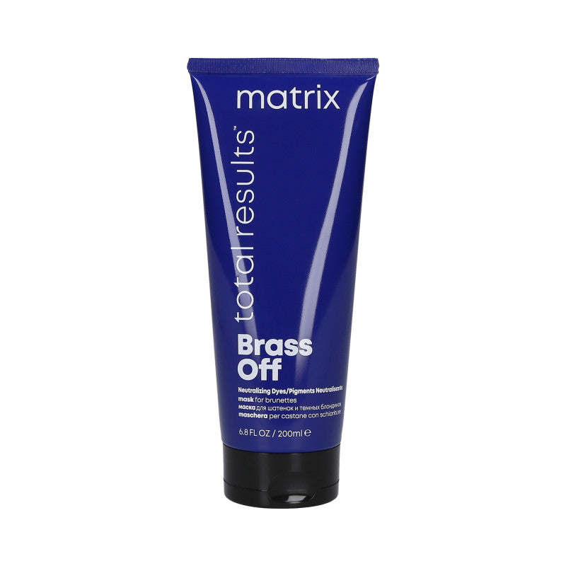 MATRIX BRASS OFF Maska neutralizująca do włosów farbowanych 200ml