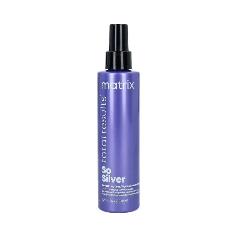 MATRIX TOTAL RESULTS COLOR OBSESSED SO SILVER Neutralizujący spray do włosów blond i siwych 200ml