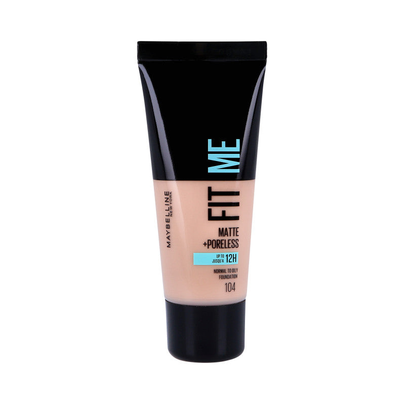 MAYBELLINE FIT ME Matte & Poreless Foundation  104 Soft Ivory 30ml