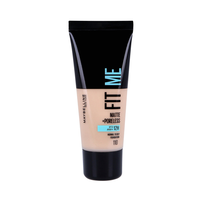 MAYBELLINE FIT ME Matte & Poreless Foundation  110 Porcelain 30ml