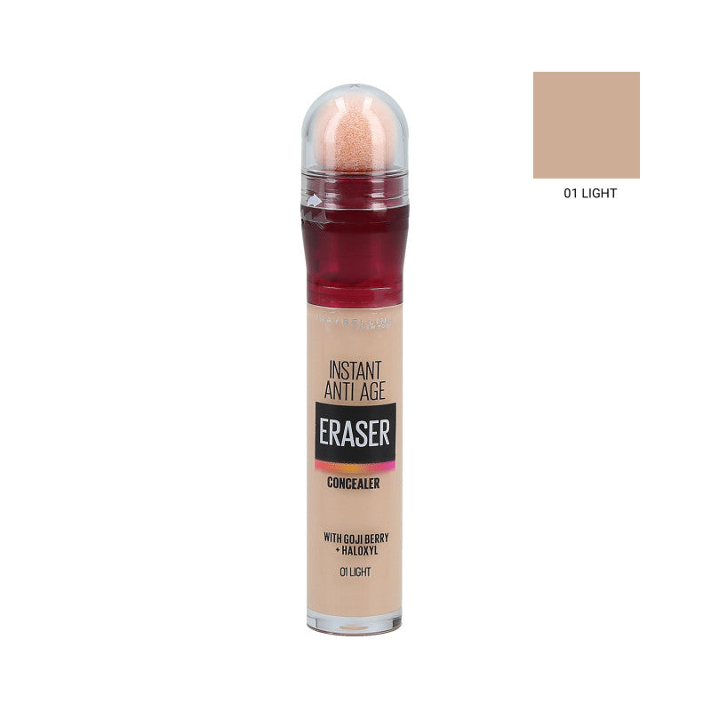 MAYBELLINE The Eraser Eye Concealer Korektor pod oczy 1 Light 6,8ml