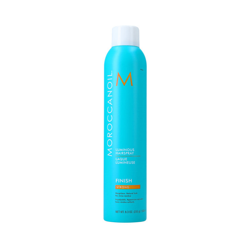 MOROCCANOIL LUMINOUS STRONG  Mocno utrwalający lakier do włosów 330ml