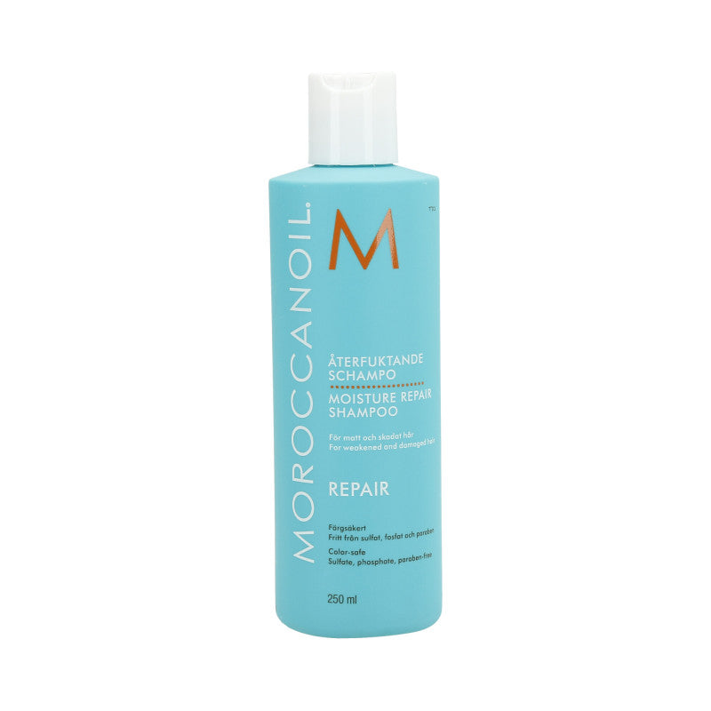 MOROCCANOIL MOISTURE REPAIR Szampon do włosów słabych i zniszczonych o działaniu nawilżająco-odżywczym 250ml