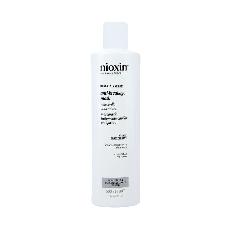 Nioxin NIOXIN PRO CLINICAL DENSITY DEFEND Wzmacniająca maska do włosów zniszczonych 500 ml — Składniki i ocena