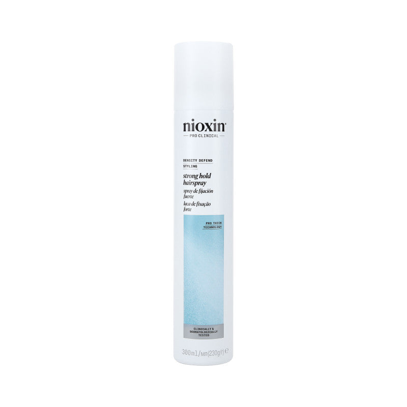 Nioxin NIOXIN PRO CLINICAL DENSITY DEFENED Lakier do włosów o mocnym utrwaleniu 300 ml — Składniki i ocena