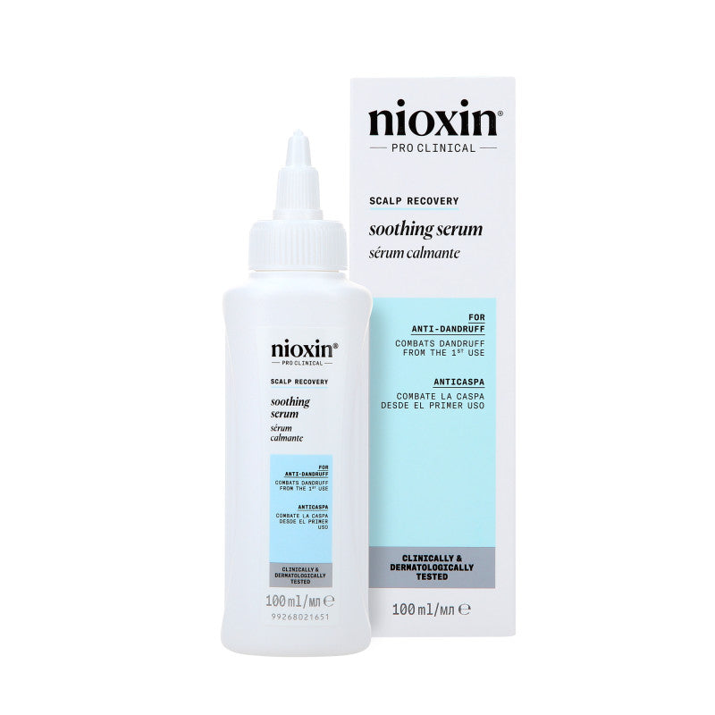 Nioxin NIOXIN PRO CLINICAL SCALP RECOVERY Lecznicze serum przeciwłupieżowe do włosów i skóry głowy 100 ml — Składniki i ocena