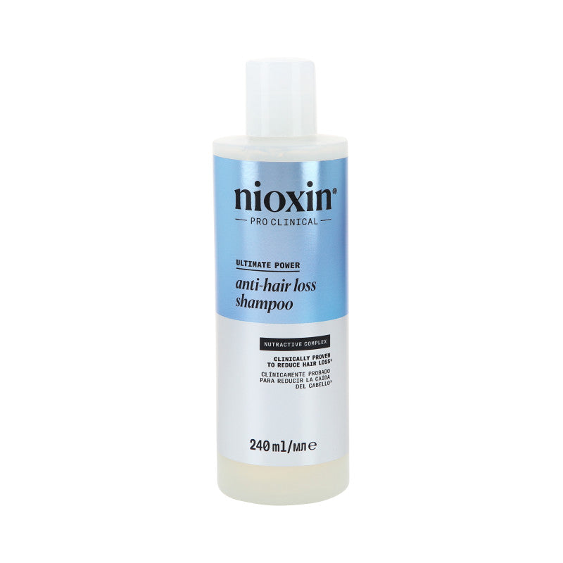 Nioxin NIOXIN PRO CLINICAL ULTIMATE POWER HAIR FALL DEFENSE Szampon przeciw wypadaniu włosów 240 ml — Składniki i ocena