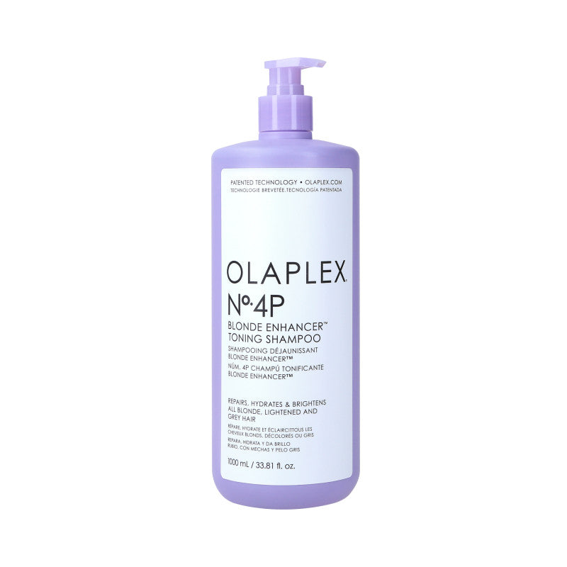 Olaplex OLAPLEX NO.4P BLONDE ENHANCER violett, tönend Shampoo blond 1000 ml — Inhaltsstoffe und Bewertung