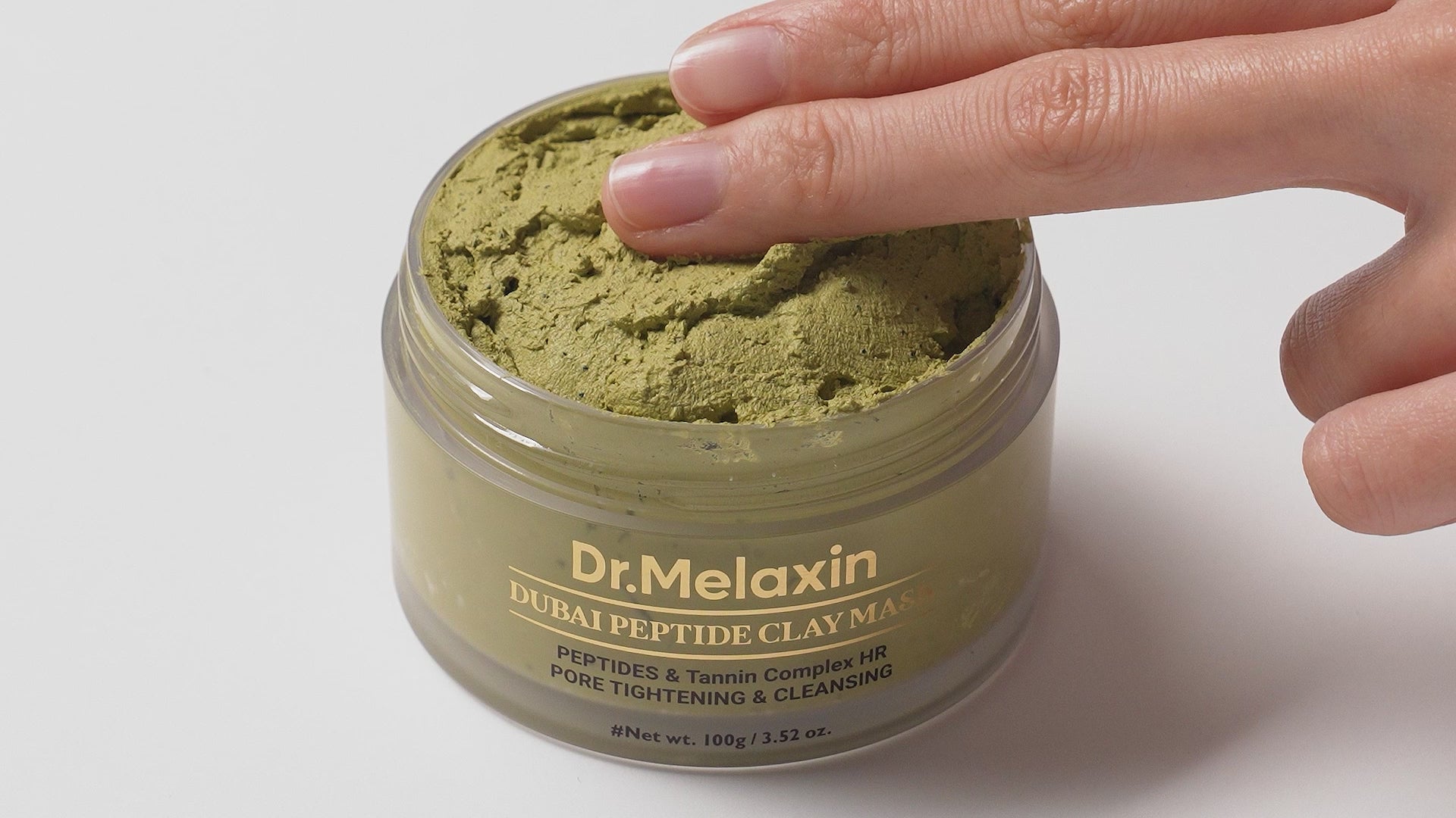 DR. MELAXIN DUBAI PEPTIDE CLAY MASK Masque à l'argile purifiant qui réduit l'excès de sébum 100 g #3
