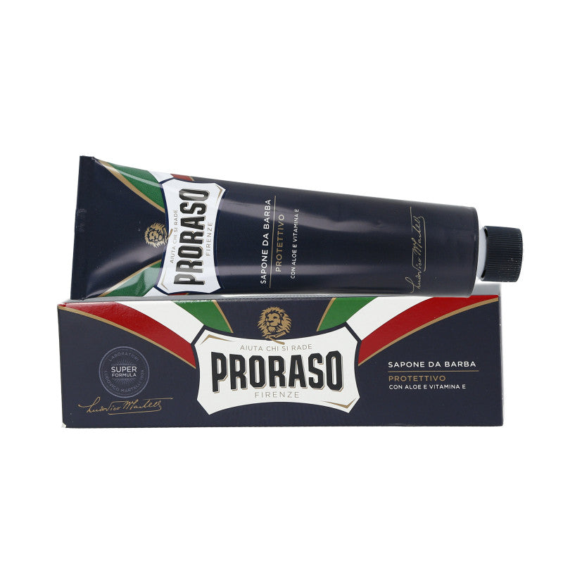 Proraso PRORASO BLUE Nawilżający krem do golenia w tubce 150 ml — Składniki i ocena