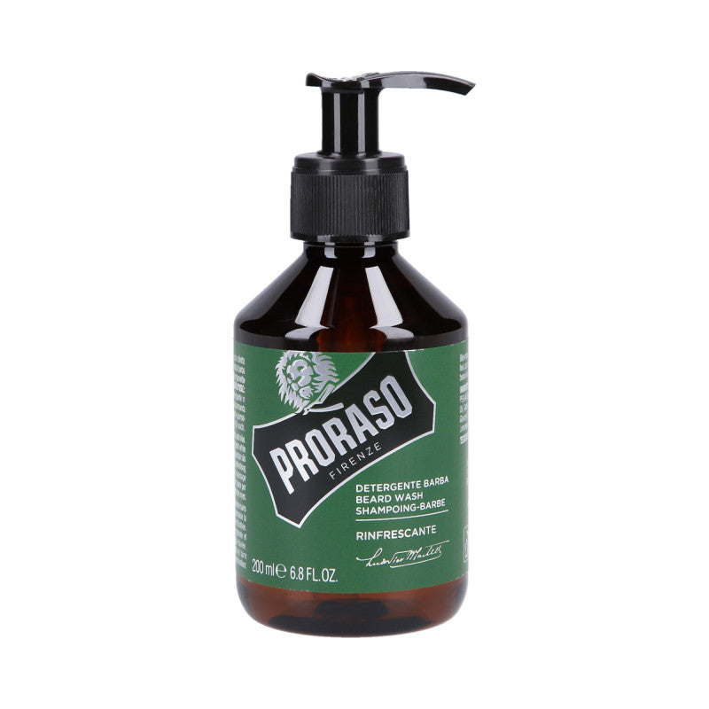 Proraso PRORASO Odświeżający szampon do brody 200 ml — Składniki i ocena