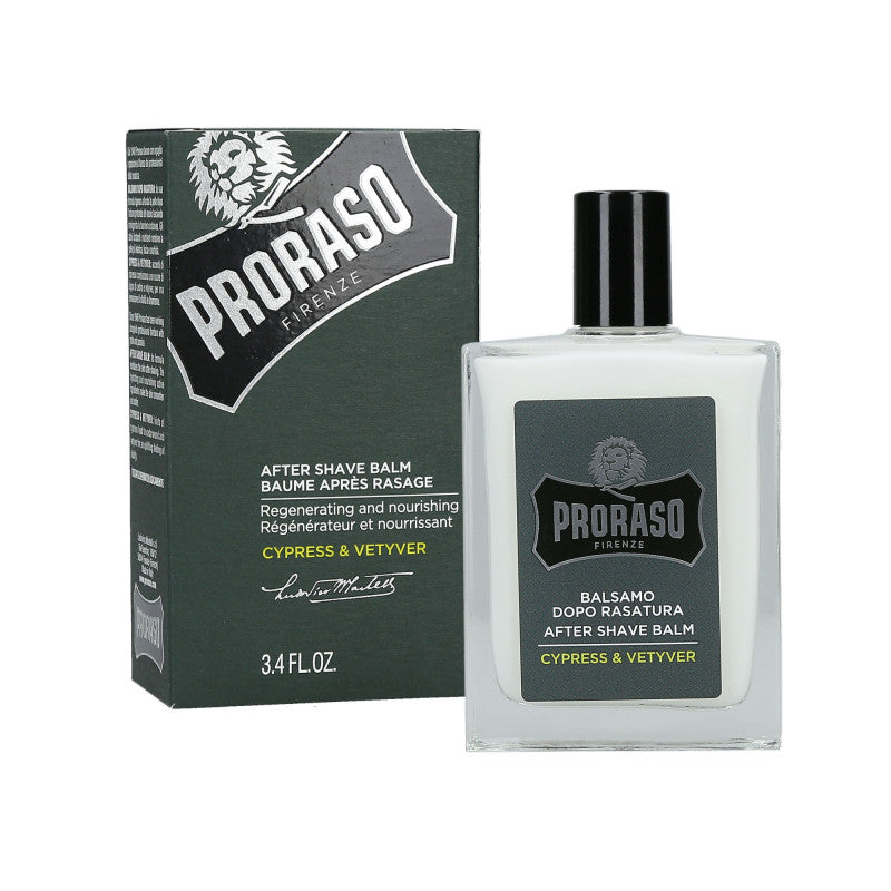 PRORASO SINGLE BLADE Cypress&Vetiver Shave Balm 100ml