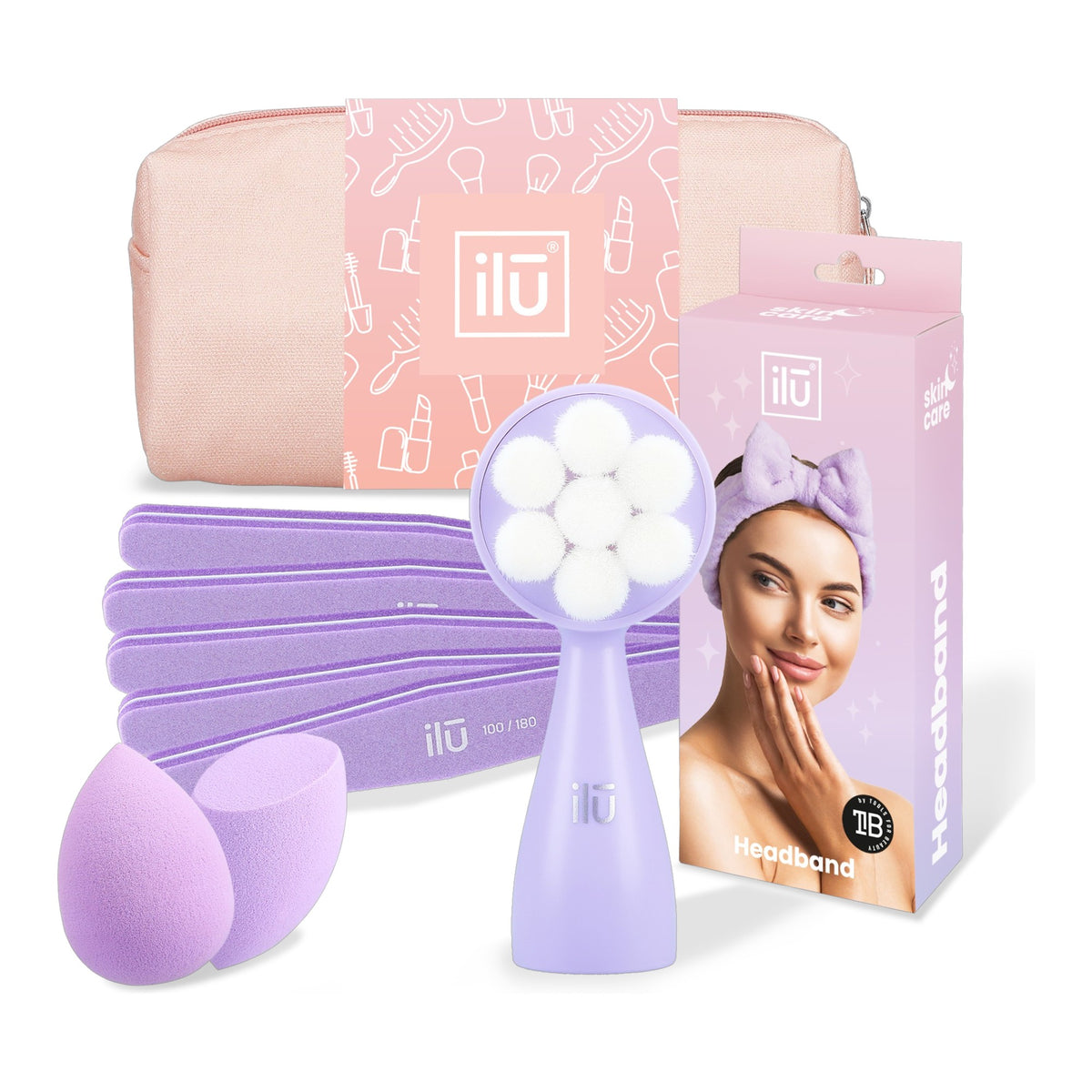 ilū PURPLE HARMONY Zestaw akcesoriów – Twój beauty niezbędnik