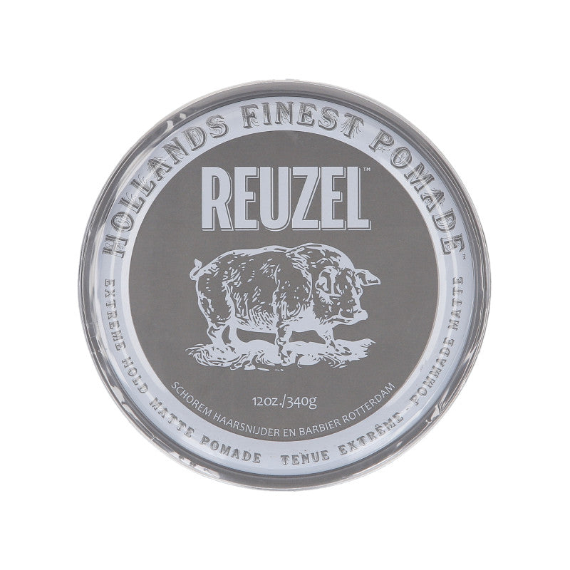 REUZEL Pomata opaca all'acqua per capelli molto forte 340g