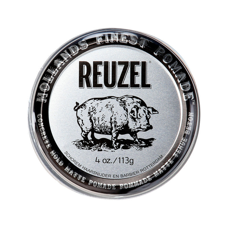REUZEL SILVER CONCRETE HOLD MATTE Mocna matowa pomada do włosów 113 g