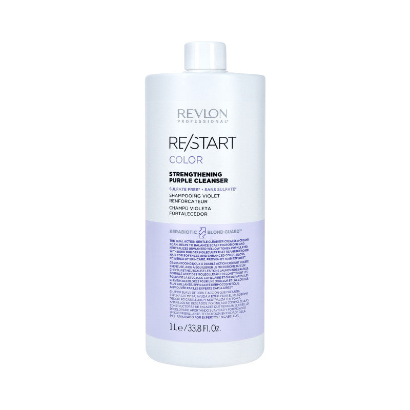 Revlon Professional REVLON RE/START COLOR PURPLE Wzmacniający szampon do włosów blond 1000 ml