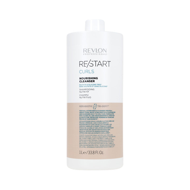 REVLON RE/START CURLS Nawilżający szampon do włosów kręconych 1000ml