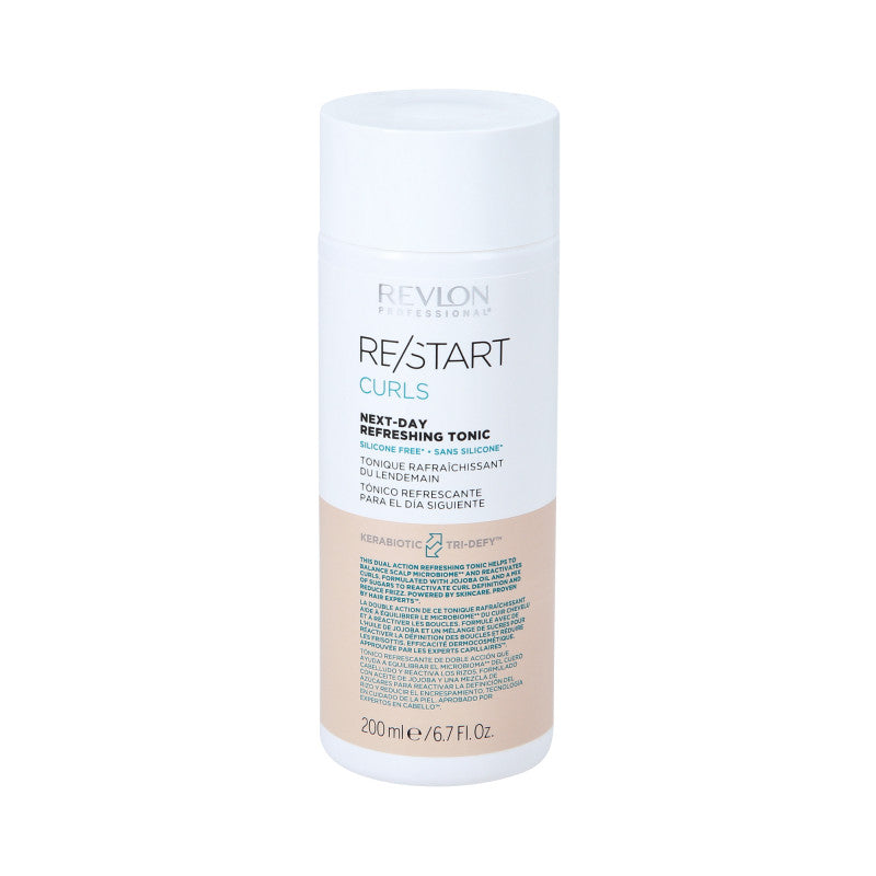 REVLON RE/START CURLS Odświeżający tonik do włosów kręconych 200ml
