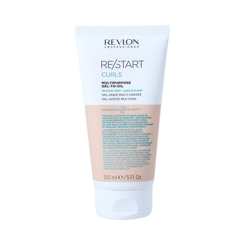 REVLON RE/START CURLS OIL Nawilżający olejek żelowy modelujący włosy kręcone 150ml