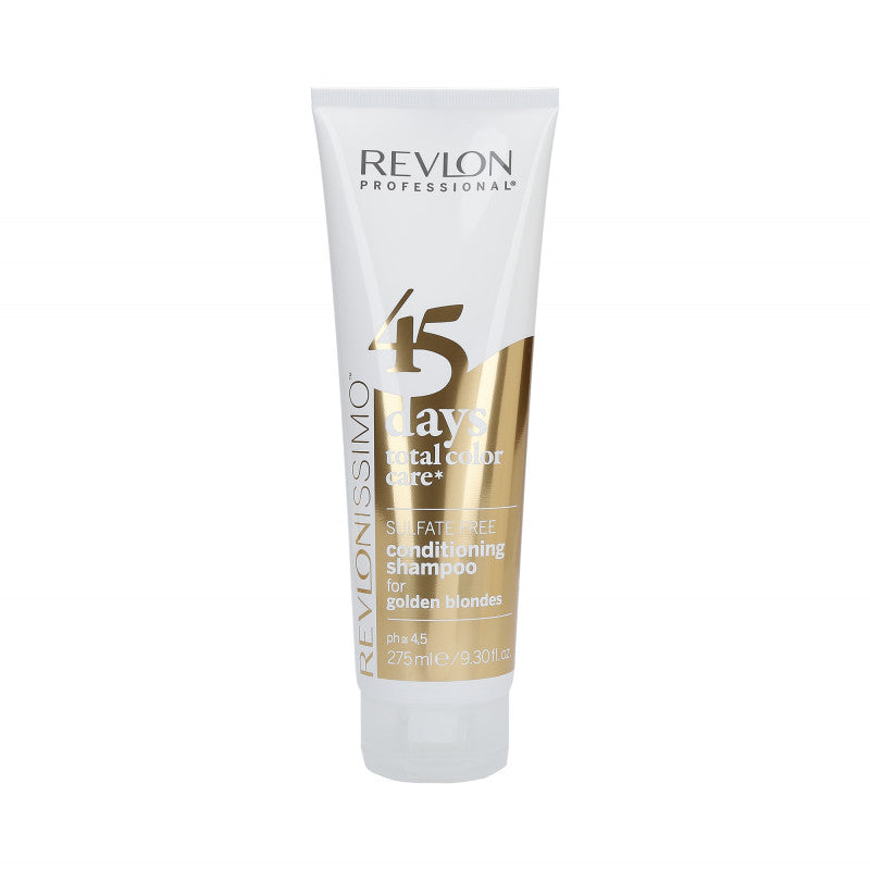 Revlon Professional REVLON REVLONISSIMO 45 DAYS Golden Blondes Szampon i odżywka podtrzymująca kolor 275 ml