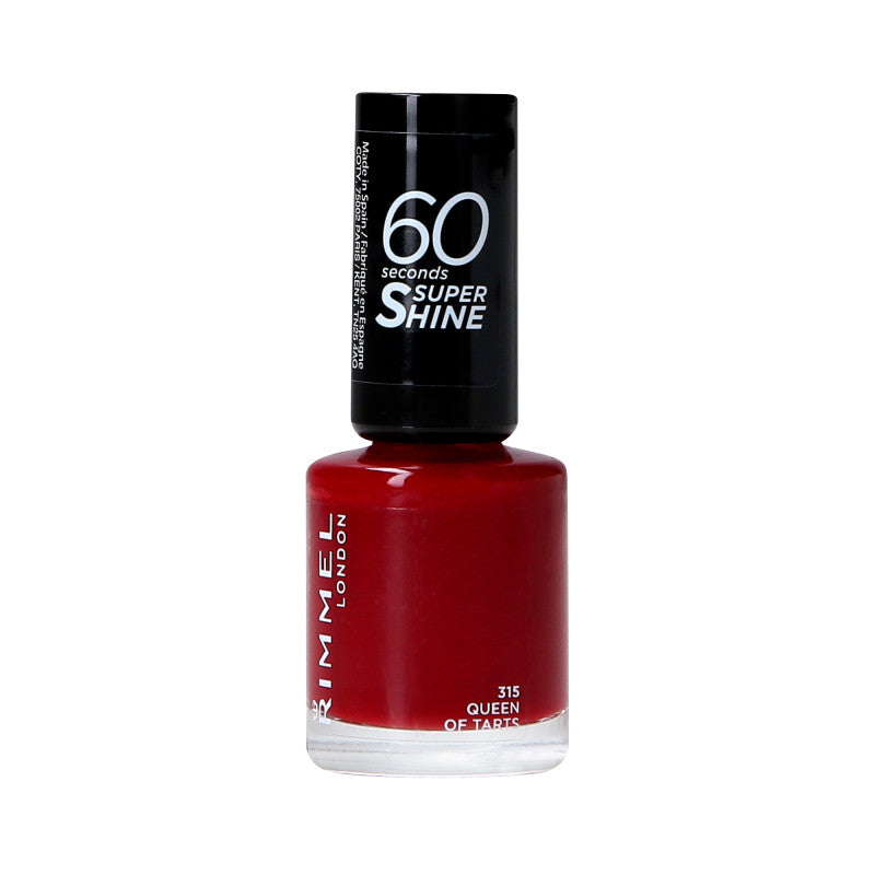 RIMMEL 60 SECONDS SUPER SHINE Nail Polish 315 Queen Of Tarts 8 ml