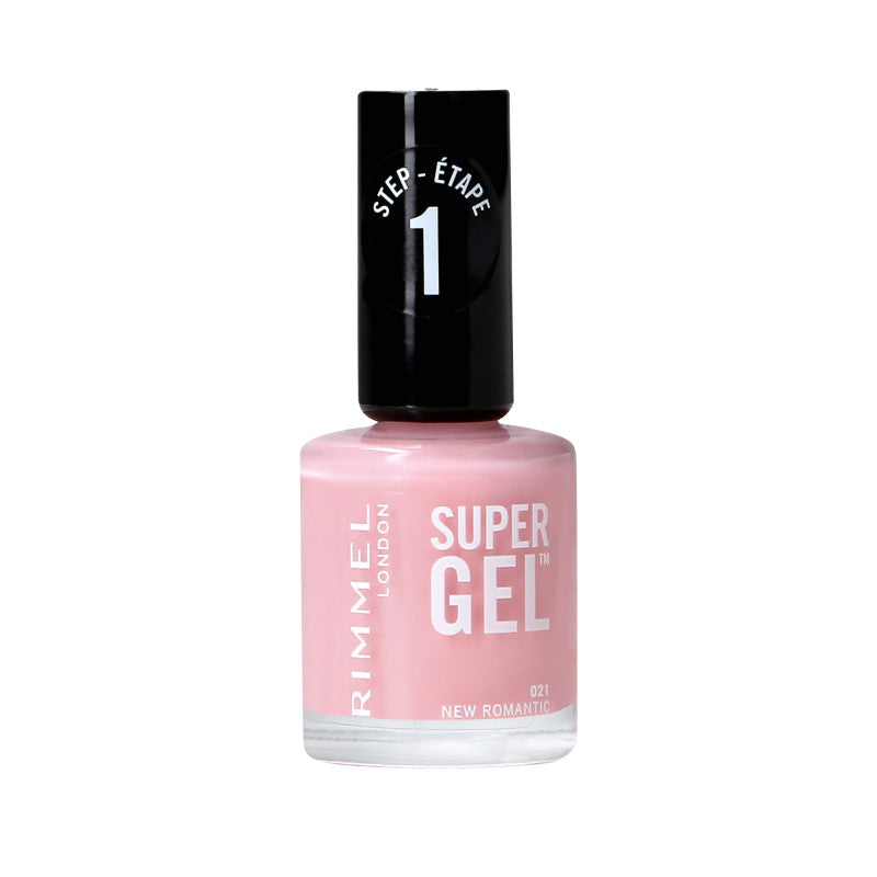 RIMMEL SUPER GEL Lakier do paznokci 021 New Romantic 12 ml
