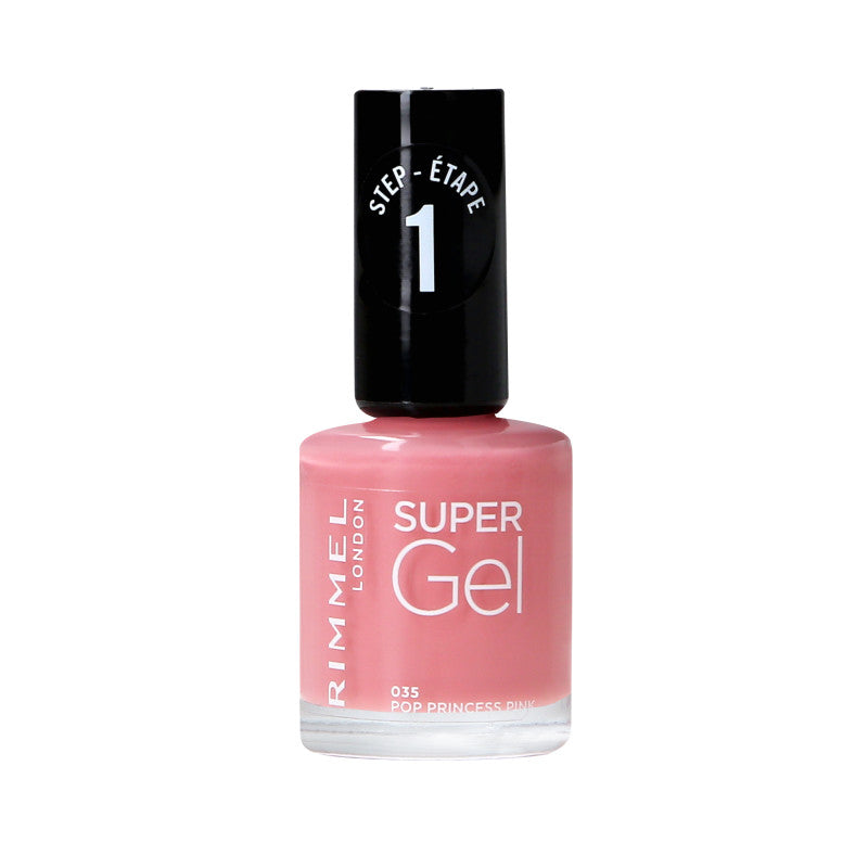 RIMMEL SUPER GEL Lakier do paznokci 035 Pop Princess 12 ml