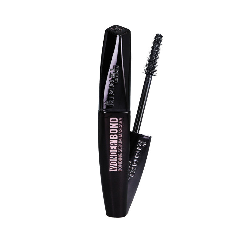 RIMMEL WONDER BOND BONDING SERUM Wydłużający tusz do rzęs ze wzmacniającym serum 001 Black 11 ml