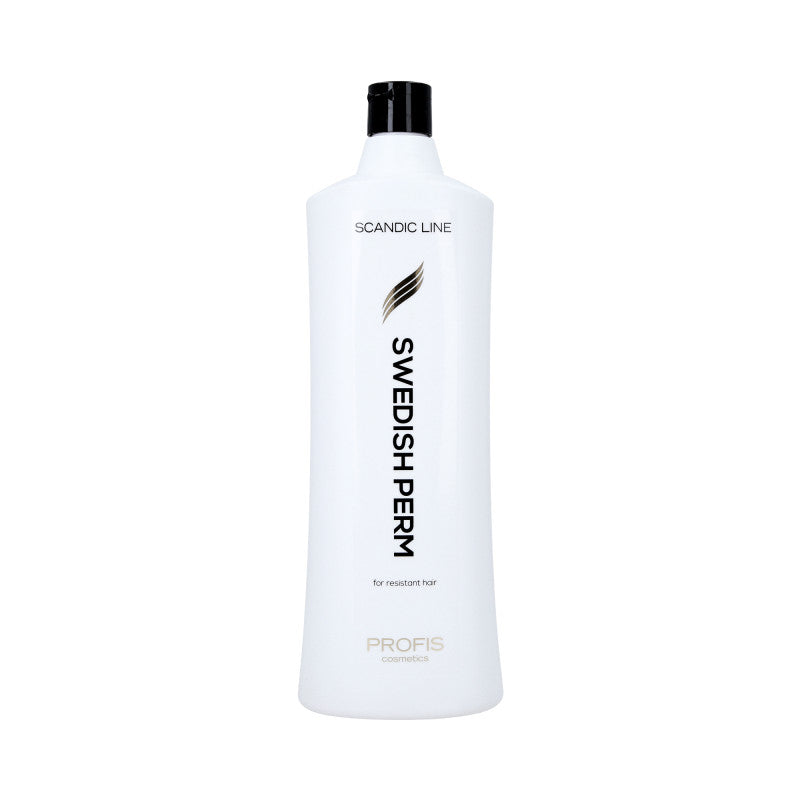 SCANDIC LINE SWEDISH PERM Płyn do trwałej do włosów opornych na skręcanie 1000ml