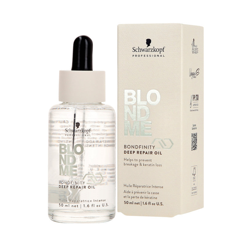 Schwarzkopf Professional SCHWARZKOPF BLOND ME BONDIFINITY Tief regenerierendes Öl für blondes Haar, 50 ml — Inhaltsstoffe und Bewertung