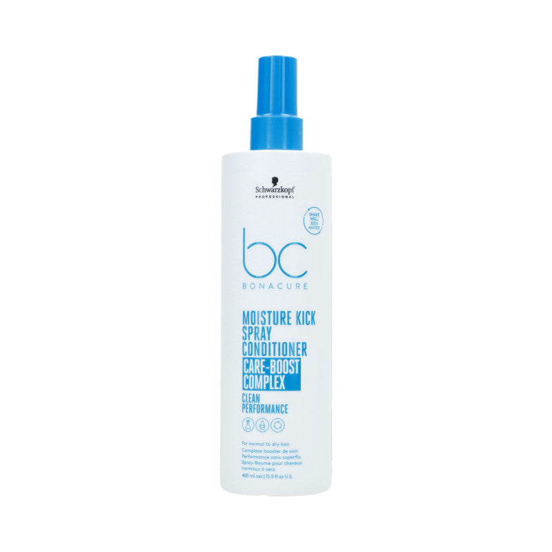 Schwarzkopf Professional SCHWARZKOPF BONACURE MOISTURE KICK Dwufazowa nawilżająca odżywka w sprayu 400 ml — Składniki i ocena