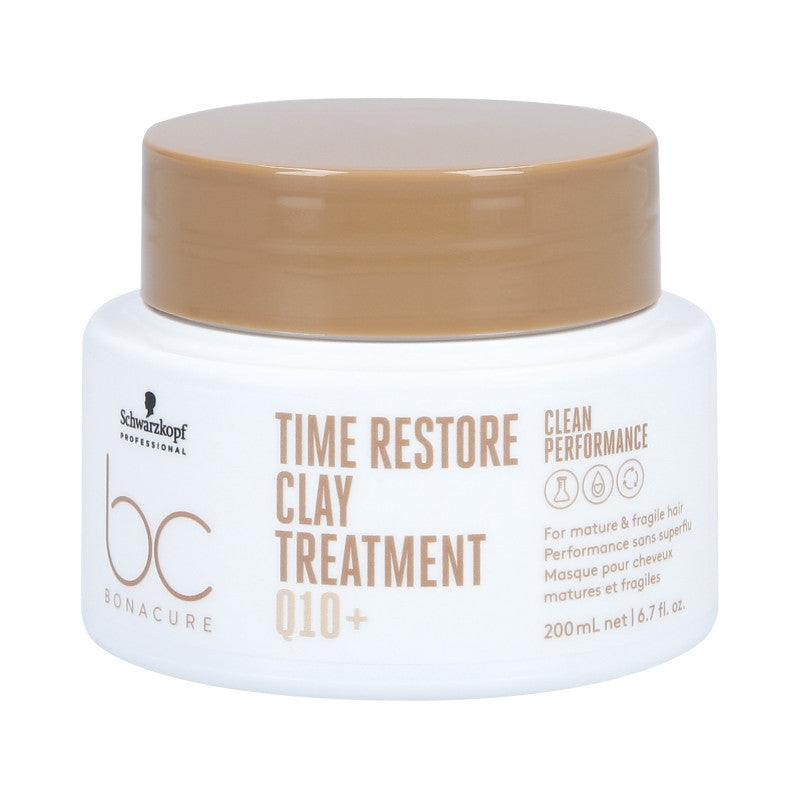 SCHWARZKOPF PROFESSIONAL BC TIME RESTORE Tonerdemaske für reifes Haar 200ml