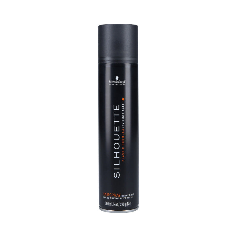 SCHWARZKOPF PROFESSIONAL SILHOUETTE SUPER HOLD Bardzo mocny lakier do włosów 300ml