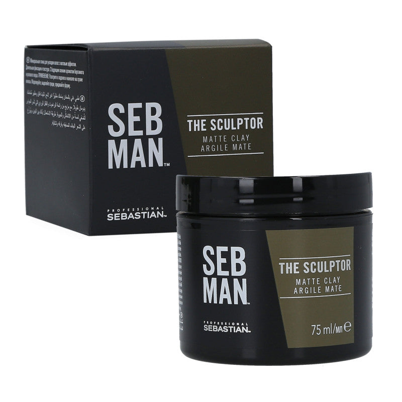 SEBASTIAN SEB MAN The Sculptor Pasta modellante opaca per capelli 75ml