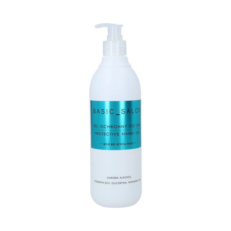 STAPIZ BASIC_SALON Protective and disinfecting hand gel 500ml