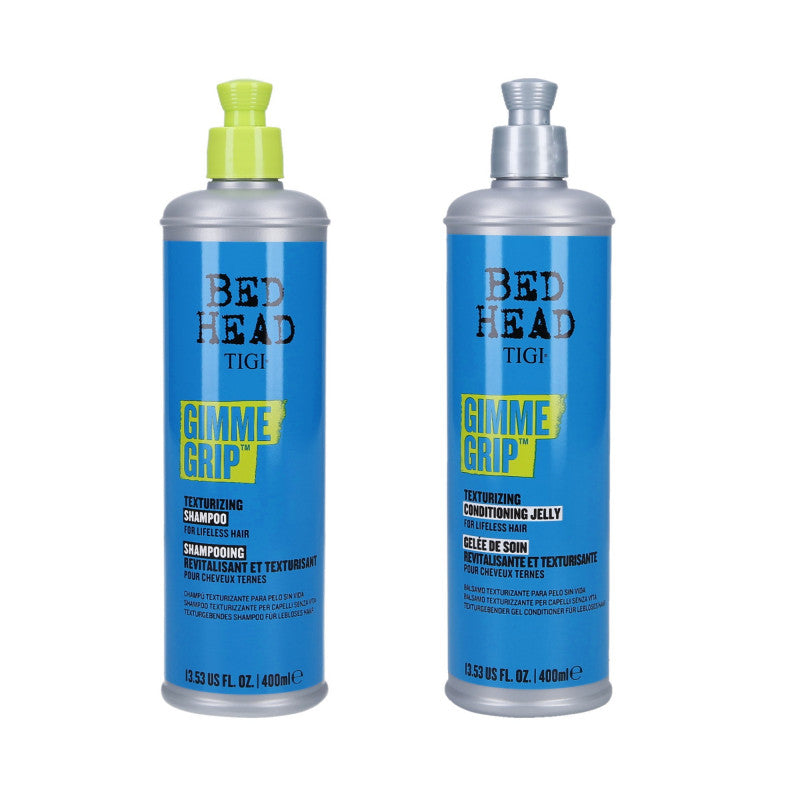 TIGI BED HEAD GIMME GRIP Haarmodellierungsset Shampoo 400 ml + Spülung 400 ml