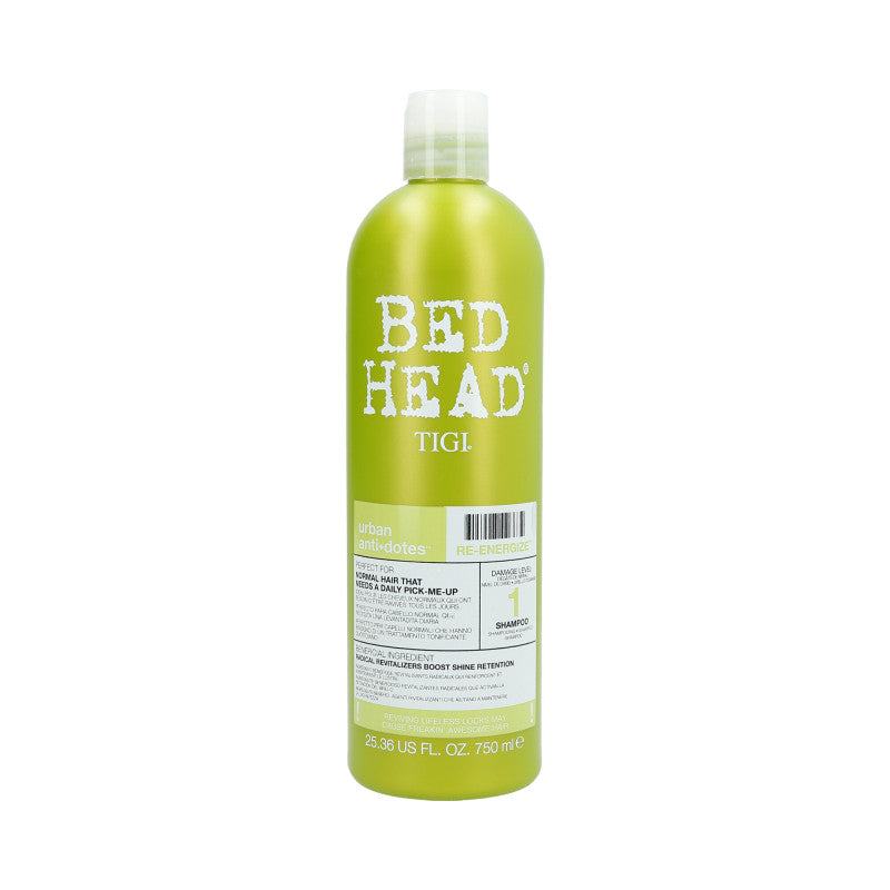 Tigi Bed Head Re-Energize Energiespendendes Shampoo 750 ml