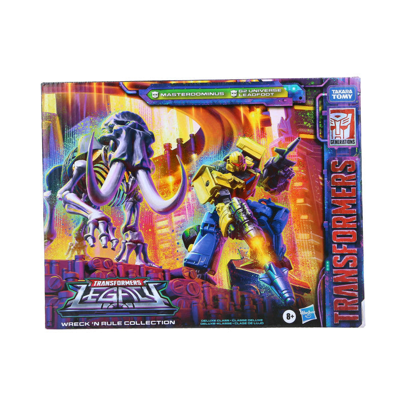 TRANSFORMERS Generations Legacy figurki Leadfoot i Masterdominus