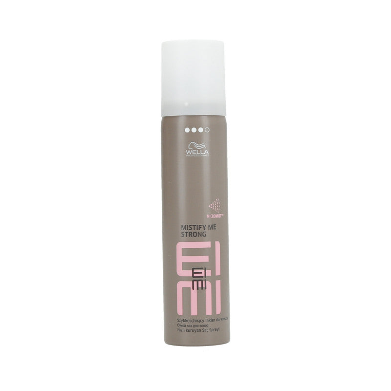Wella Professionals WELLA PROFESSIONALS EIMI Mistify Me Strong Mocny lakier do włosów 75 ml — Składniki i ocena