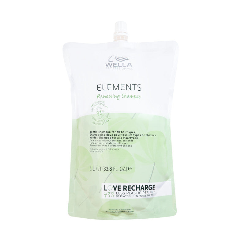WELLA PROFESSIONALS ELEMENTS RENEWING REFILL Szampon wygładzający 1000ml