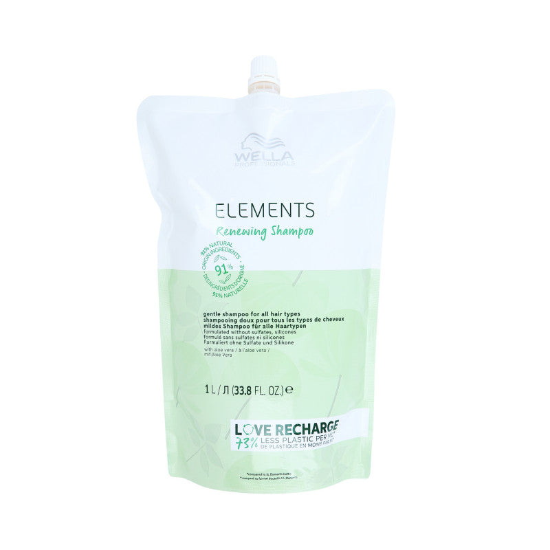WELLA PROFESSIONALS ELEMENTS RENEWING Szampon wygładzający - refill 1000ml